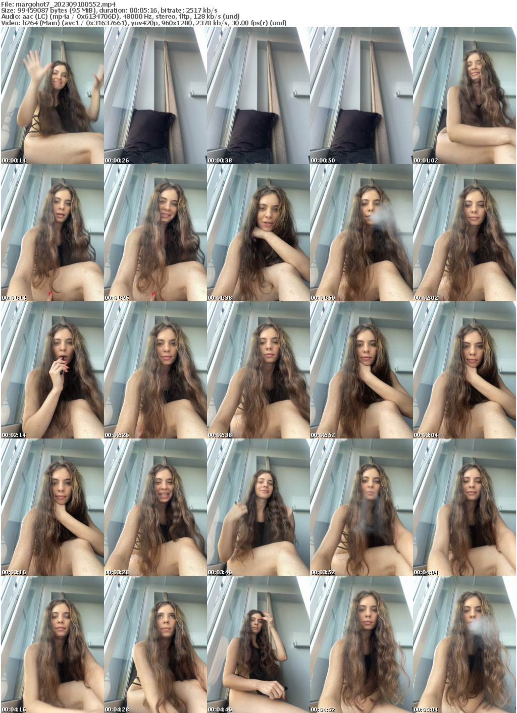 Preview thumb from margohot7 on 2023-09-10 @ bongacams