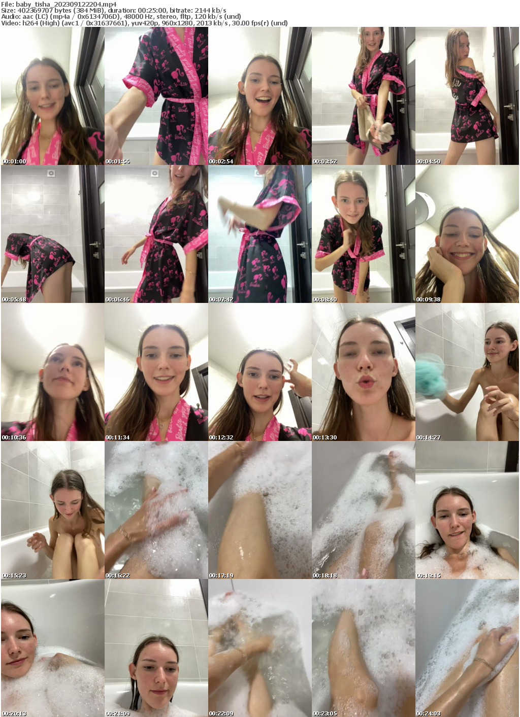 Preview thumb from baby_tisha on 2023-09-12 @ bongacams