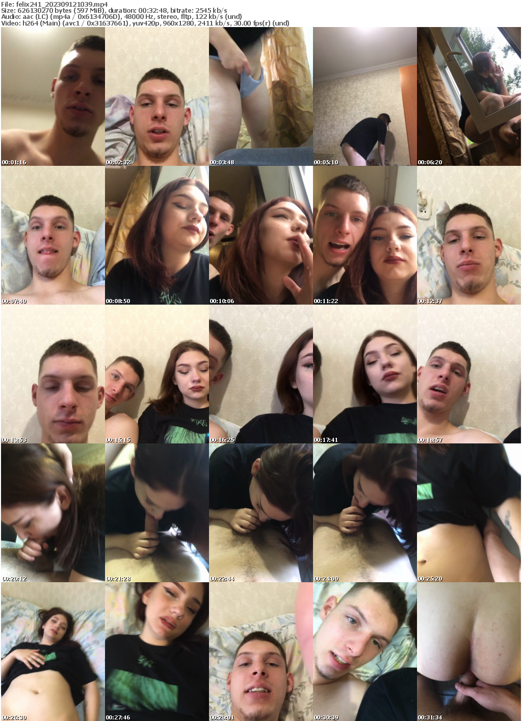 Preview thumb from felix241 on 2023-09-12 @ bongacams