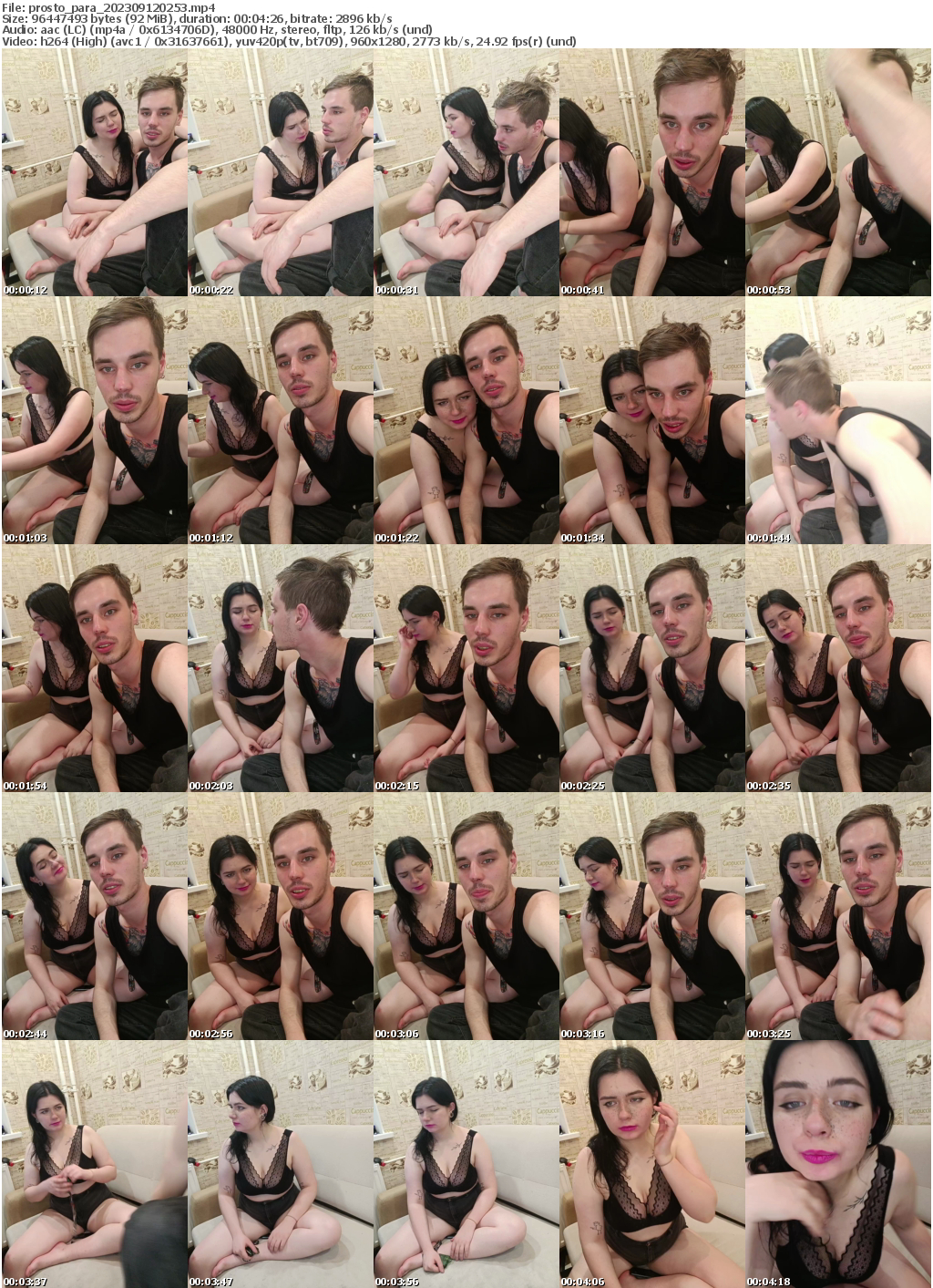 Preview thumb from prosto_para on 2023-09-12 @ bongacams