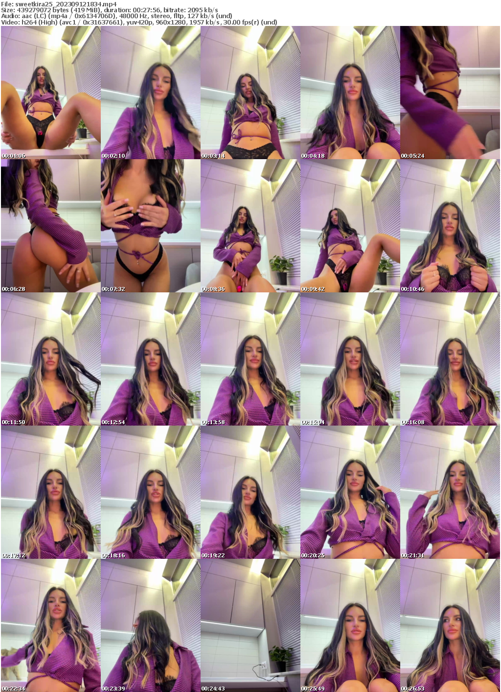 Preview thumb from sweetkira25 on 2023-09-12 @ bongacams