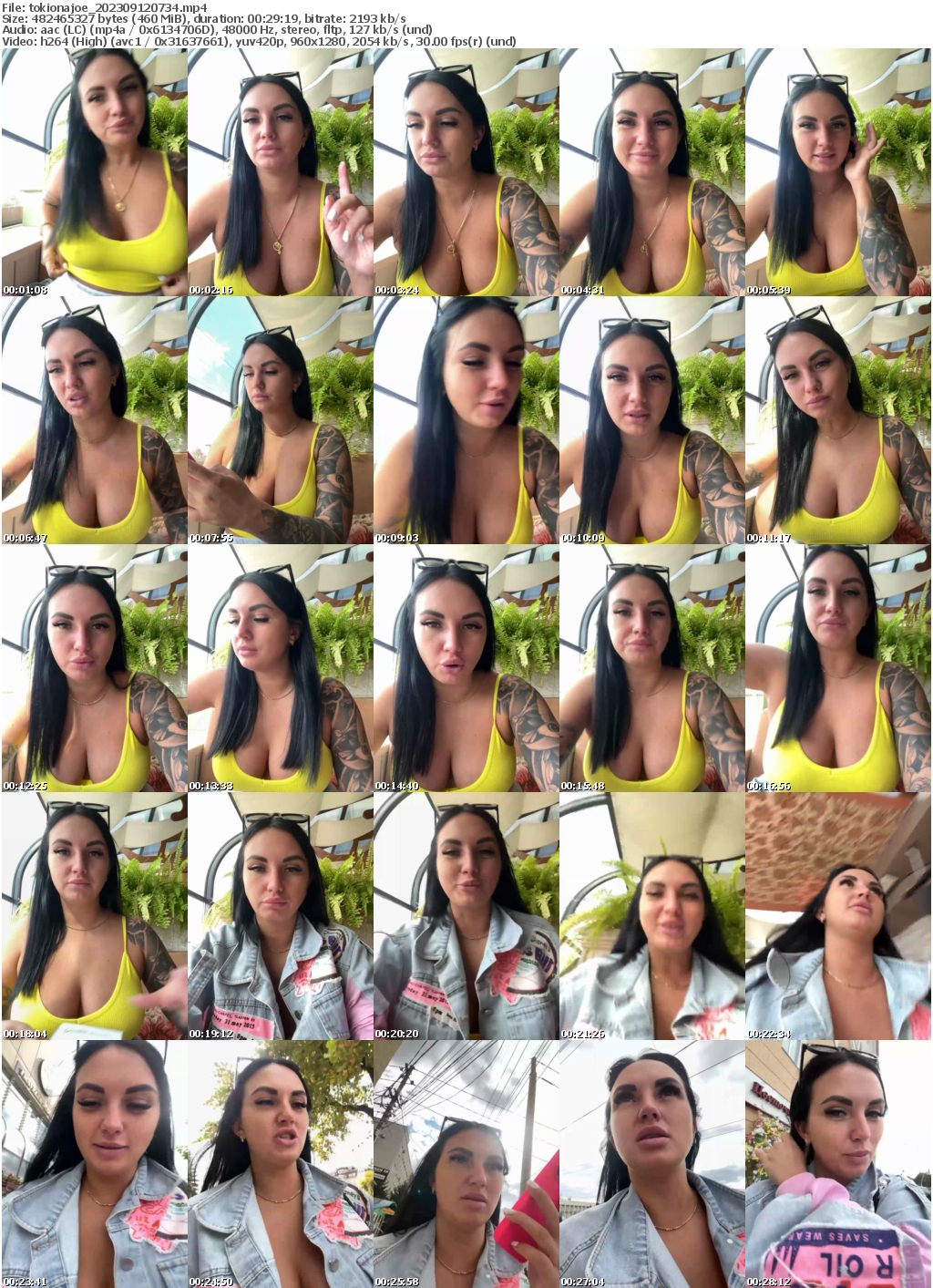 Preview thumb from tokionajoe on 2023-09-12 @ bongacams