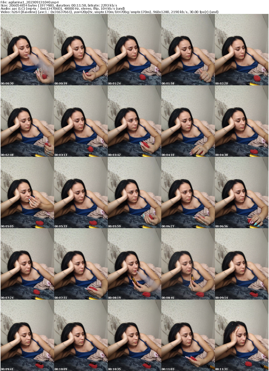 Preview thumb from agilarina1 on 2023-09-13 @ bongacams