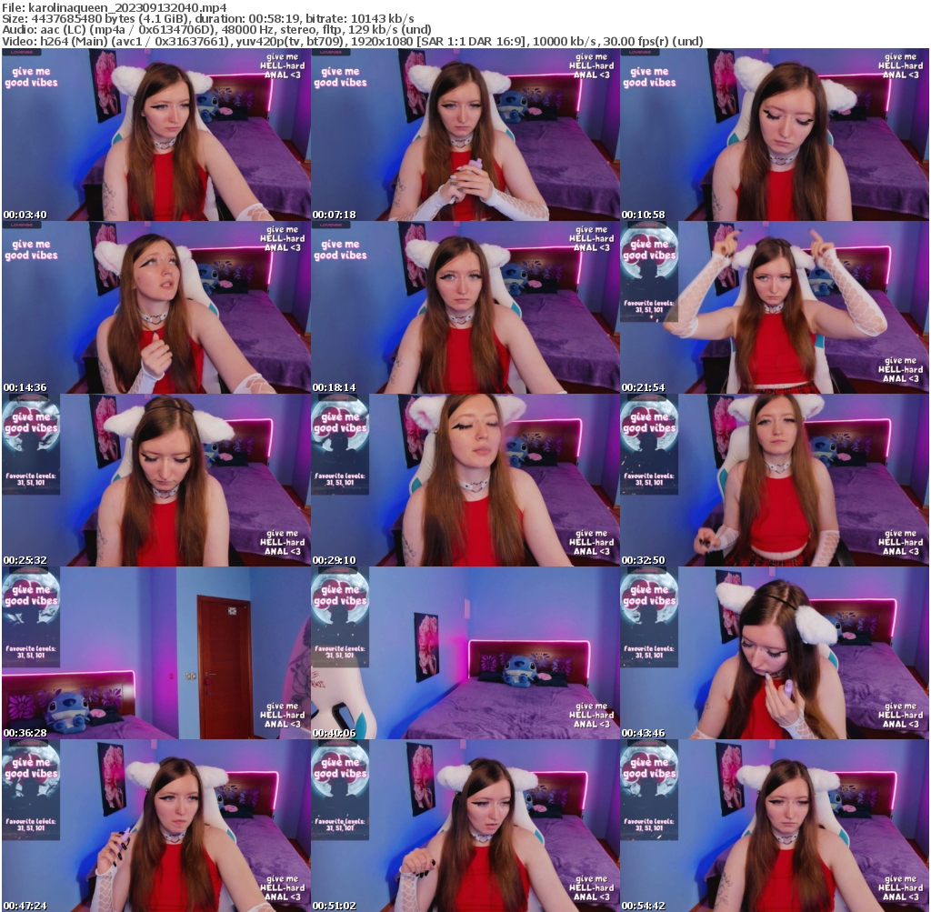 Preview thumb from karolinaqueen on 2023-09-13 @ bongacams