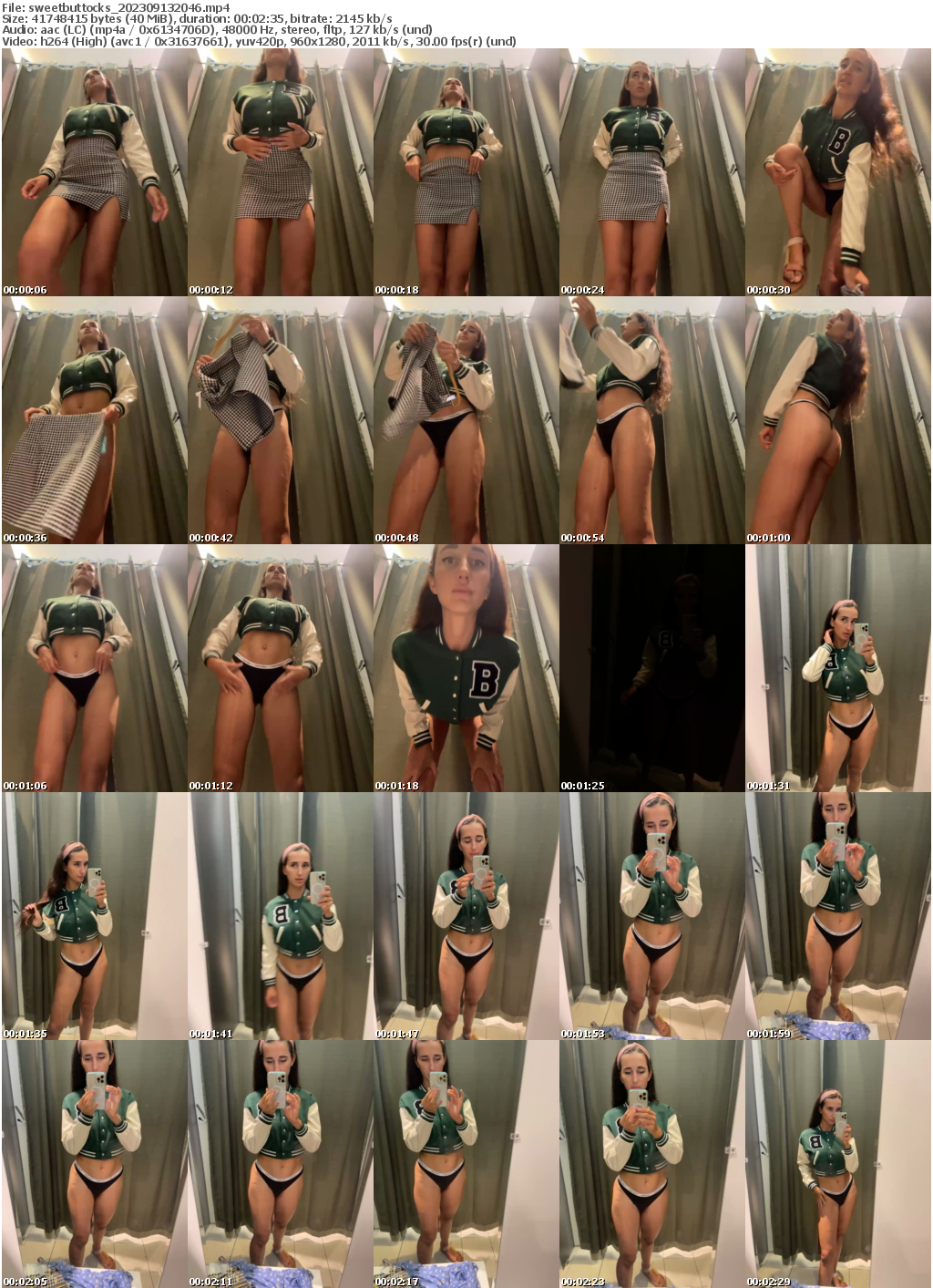 Preview thumb from sweetbuttocks on 2023-09-13 @ bongacams