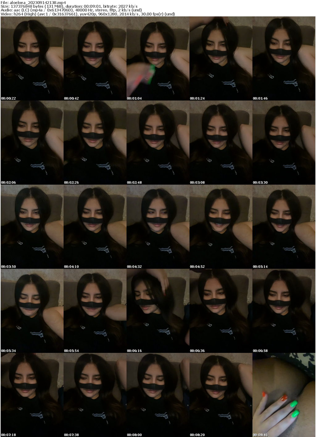 Preview thumb from aloeloea on 2023-09-14 @ bongacams