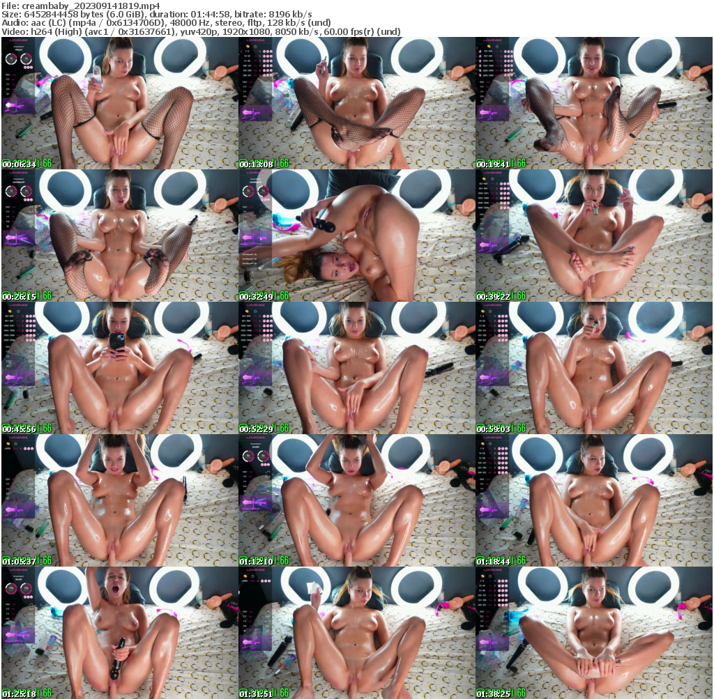 Preview thumb from creambaby on 2023-09-14 @ bongacams