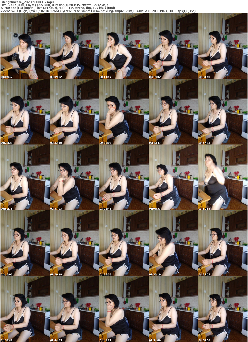 Preview thumb from galinka76 on 2023-09-14 @ bongacams