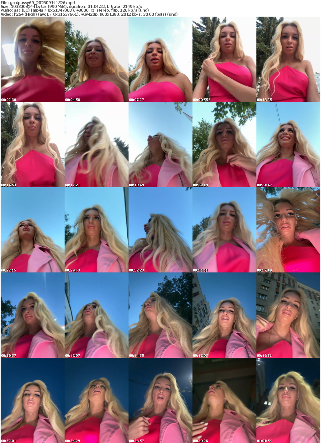 Preview thumb from goldpussy69 on 2023-09-14 @ bongacams