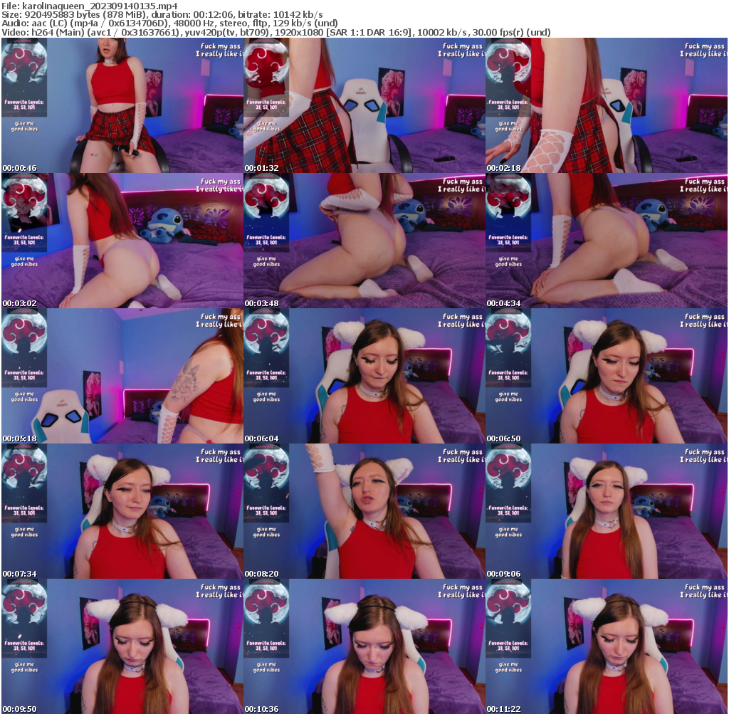 Preview thumb from karolinaqueen on 2023-09-14 @ bongacams