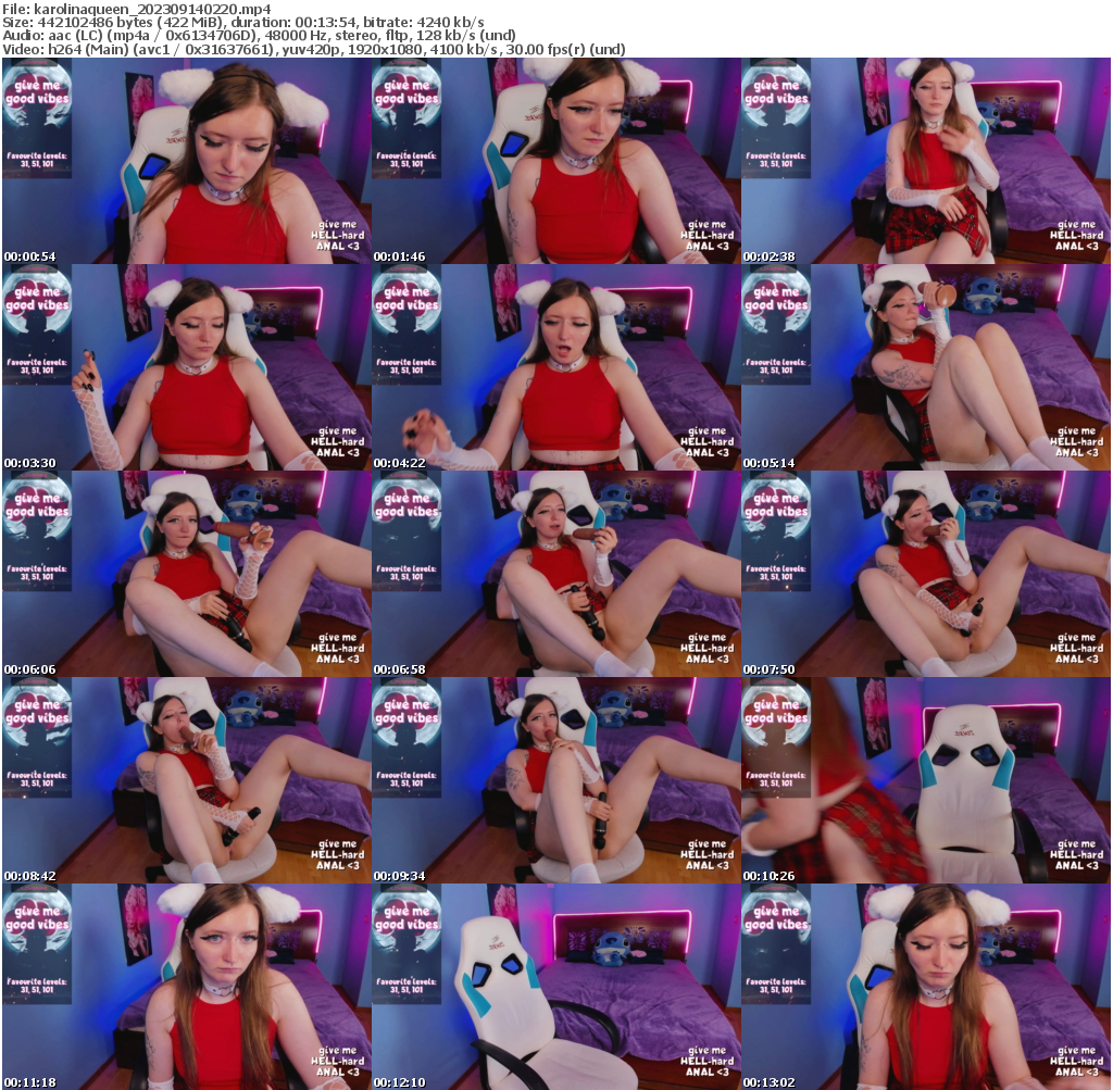Preview thumb from karolinaqueen on 2023-09-14 @ bongacams