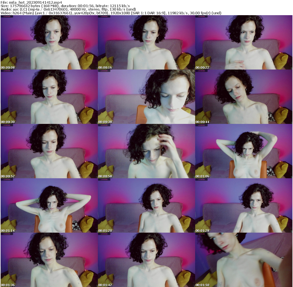 Preview thumb from mila_hot on 2023-09-14 @ bongacams