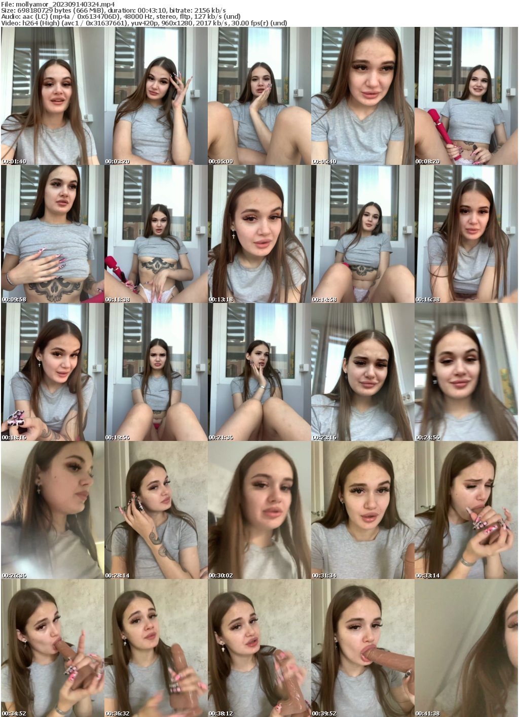 Preview thumb from mollyamor on 2023-09-14 @ bongacams