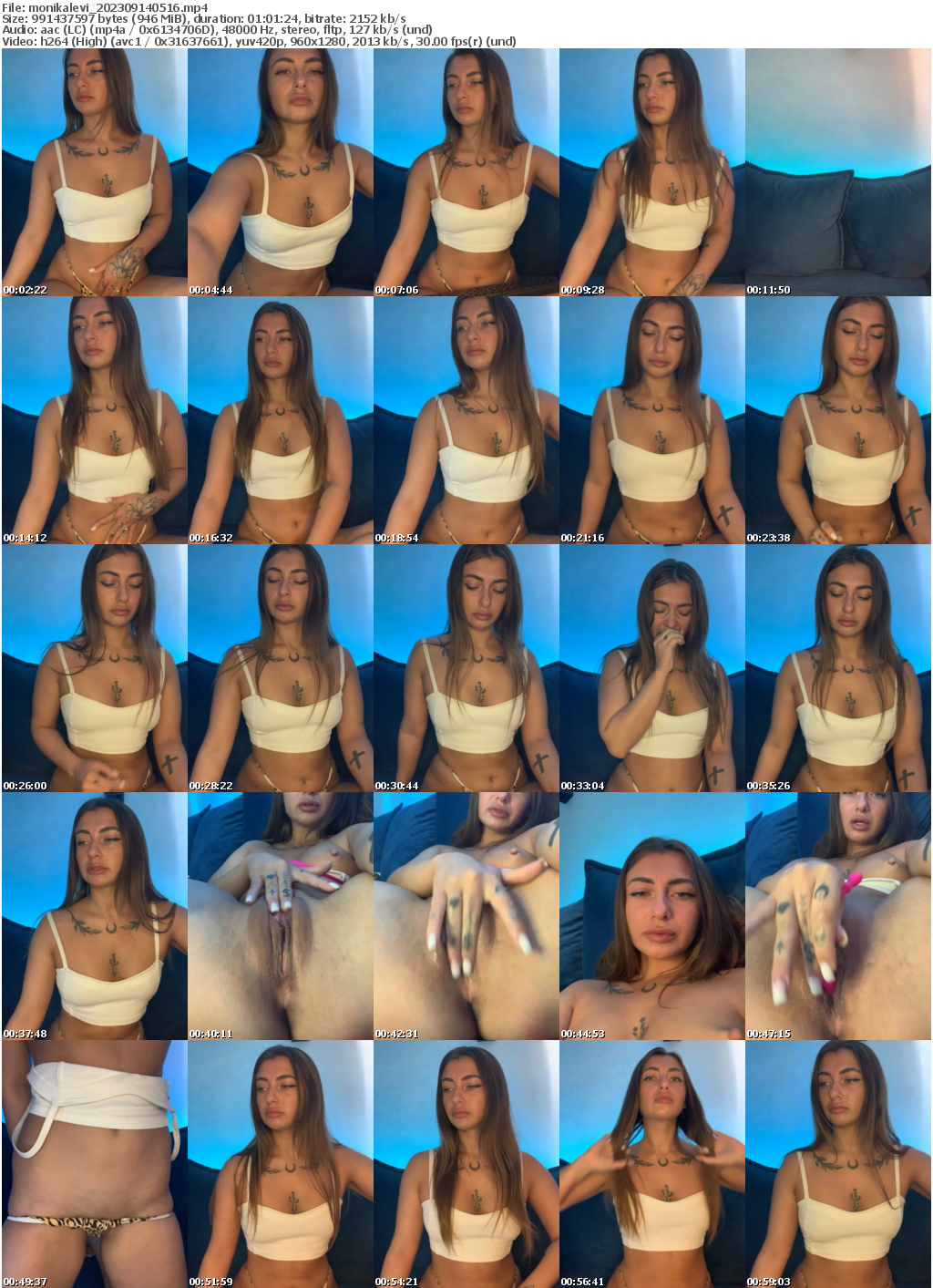 Preview thumb from monikalevi on 2023-09-14 @ bongacams