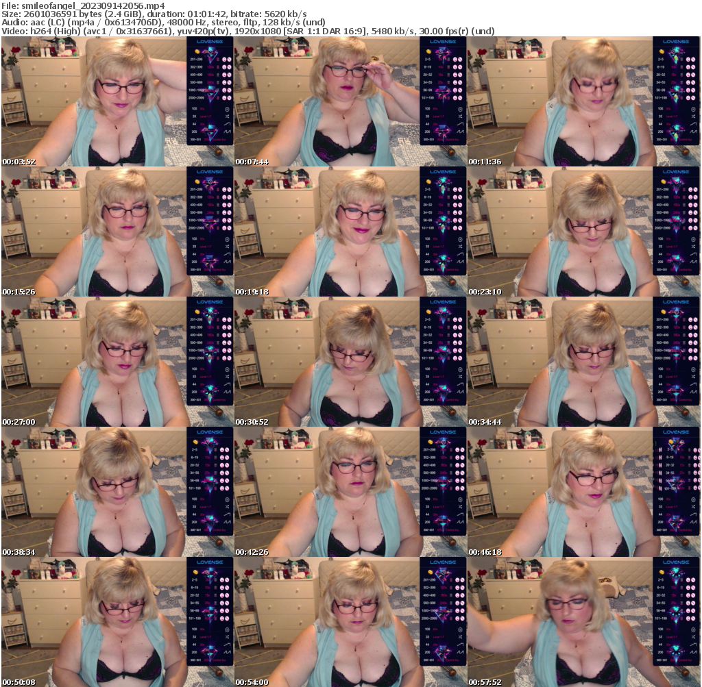 Preview thumb from smileofangel on 2023-09-14 @ bongacams