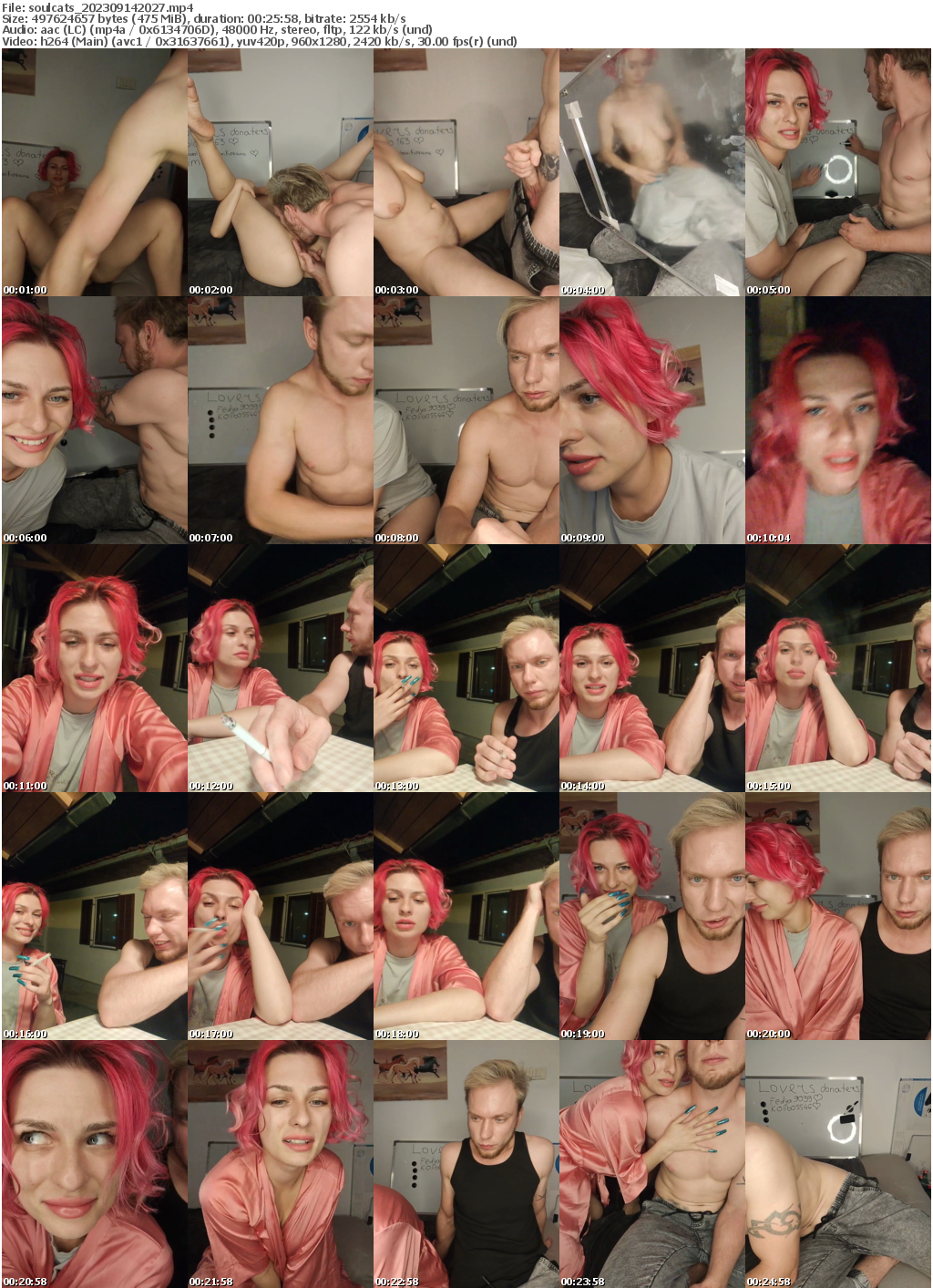 Preview thumb from soulcats on 2023-09-14 @ bongacams