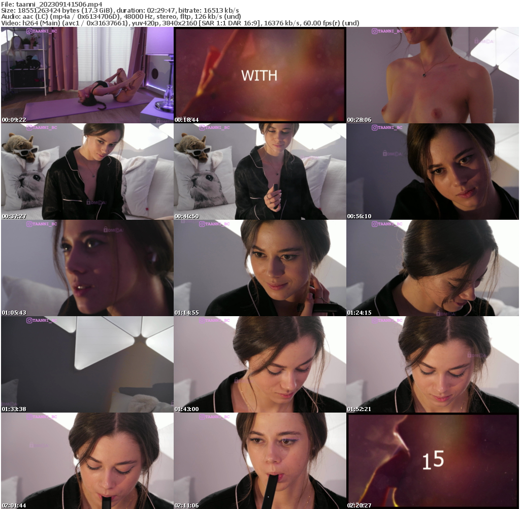 Preview thumb from taanni on 2023-09-14 @ bongacams