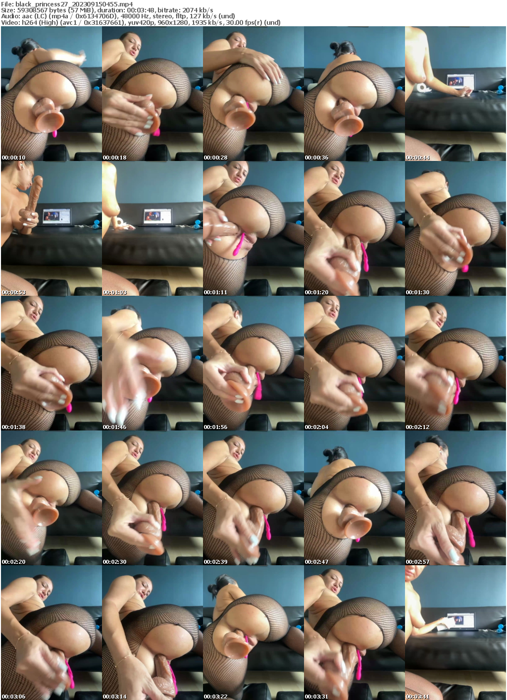 Preview thumb from black_princess27 on 2023-09-15 @ bongacams