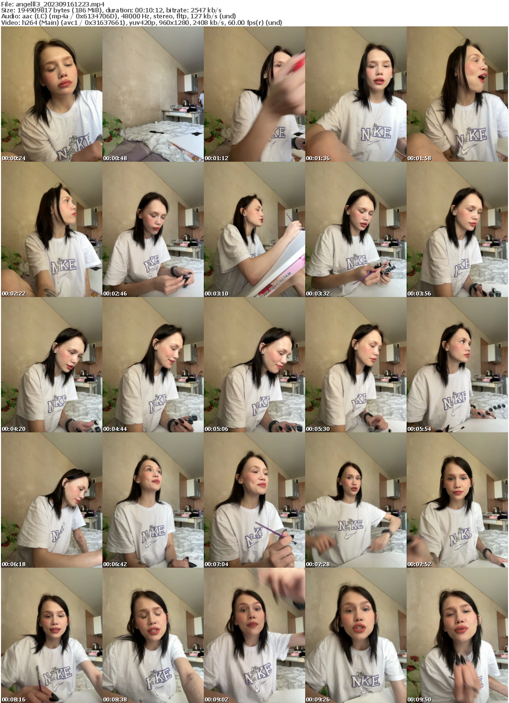 Preview thumb from angelll3 on 2023-09-16 @ bongacams