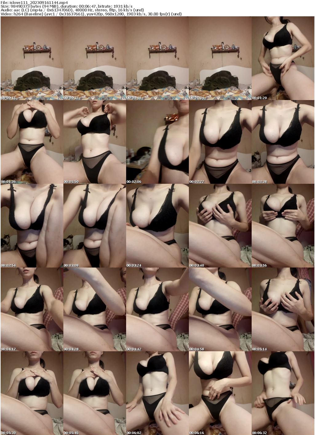 Preview thumb from islove111 on 2023-09-16 @ bongacams