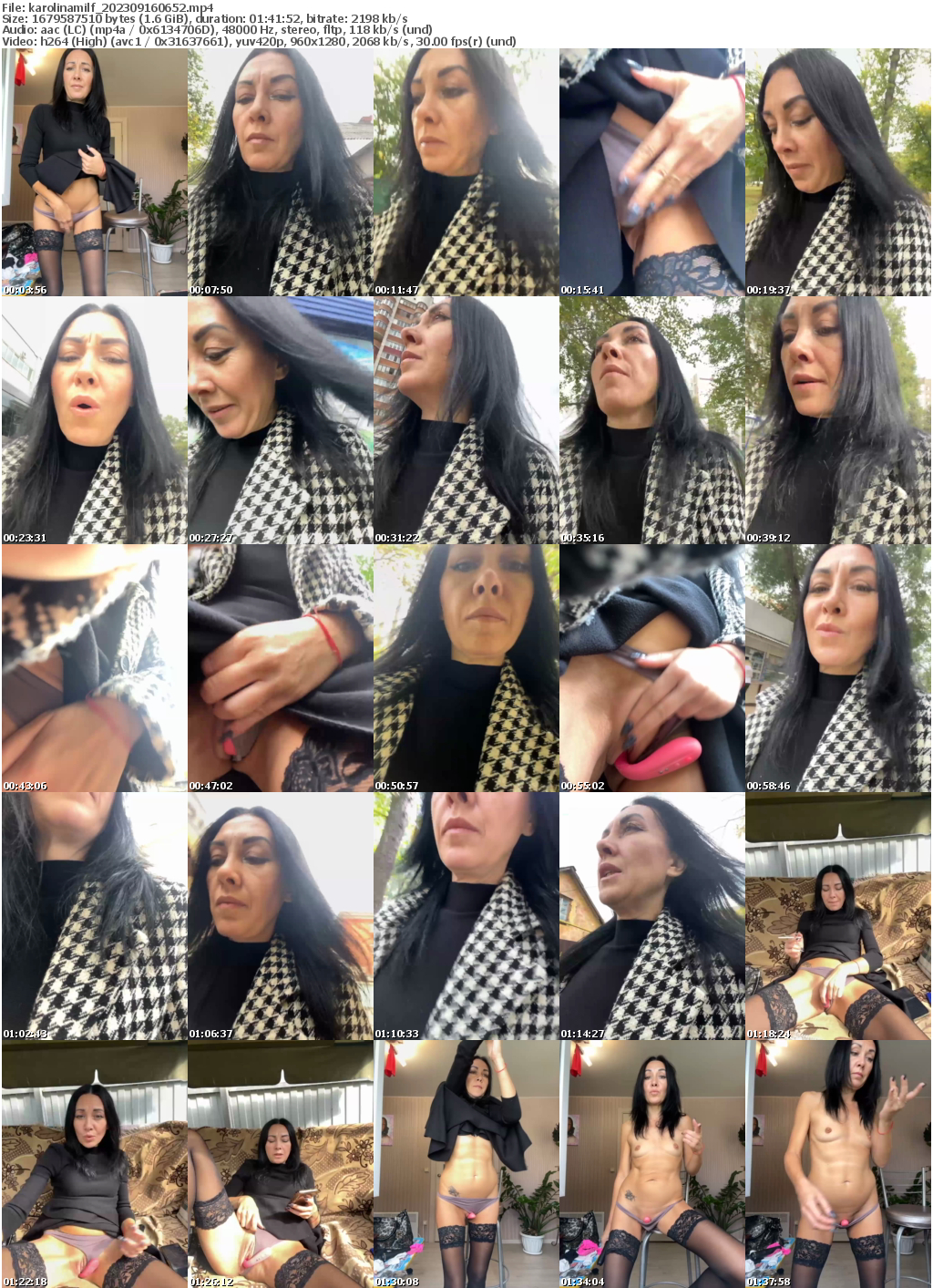 Preview thumb from karolinamilf on 2023-09-16 @ bongacams