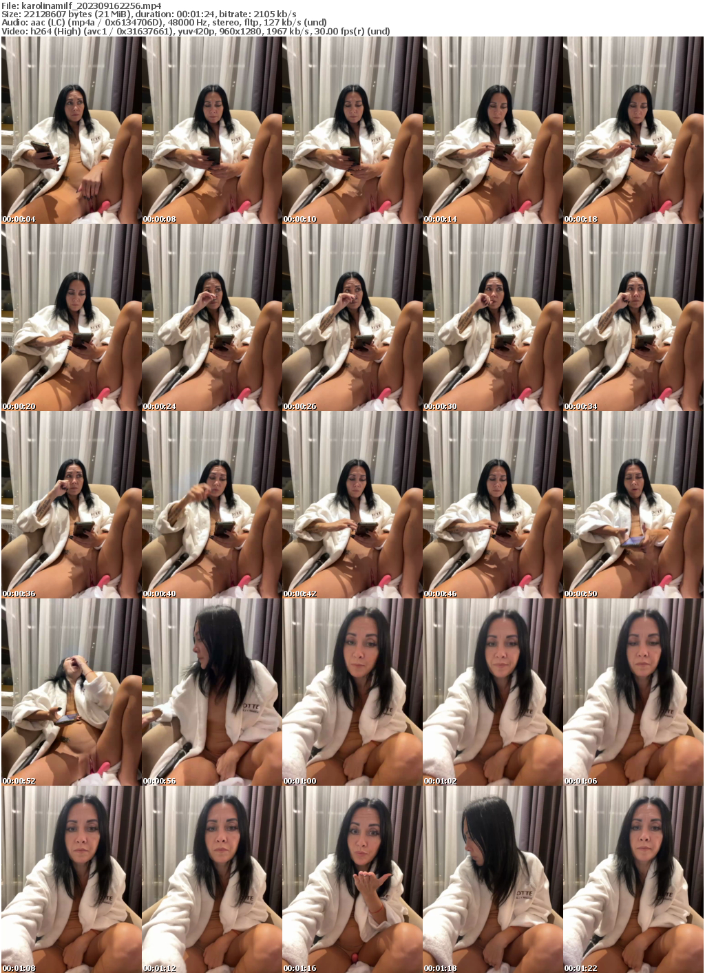 Preview thumb from karolinamilf on 2023-09-16 @ bongacams