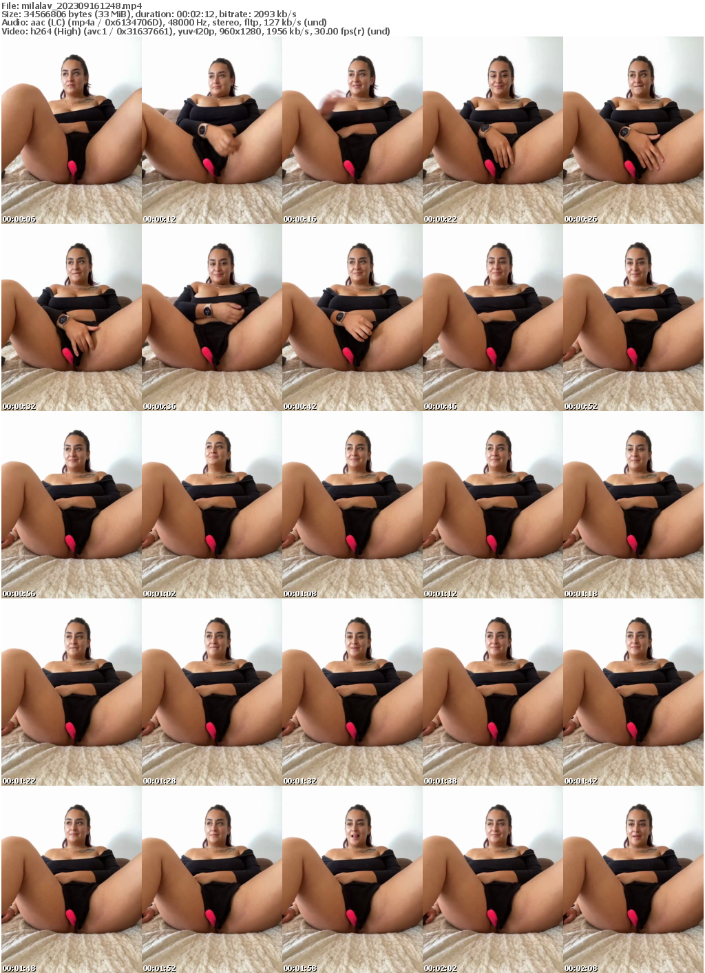 Preview thumb from milalav on 2023-09-16 @ bongacams