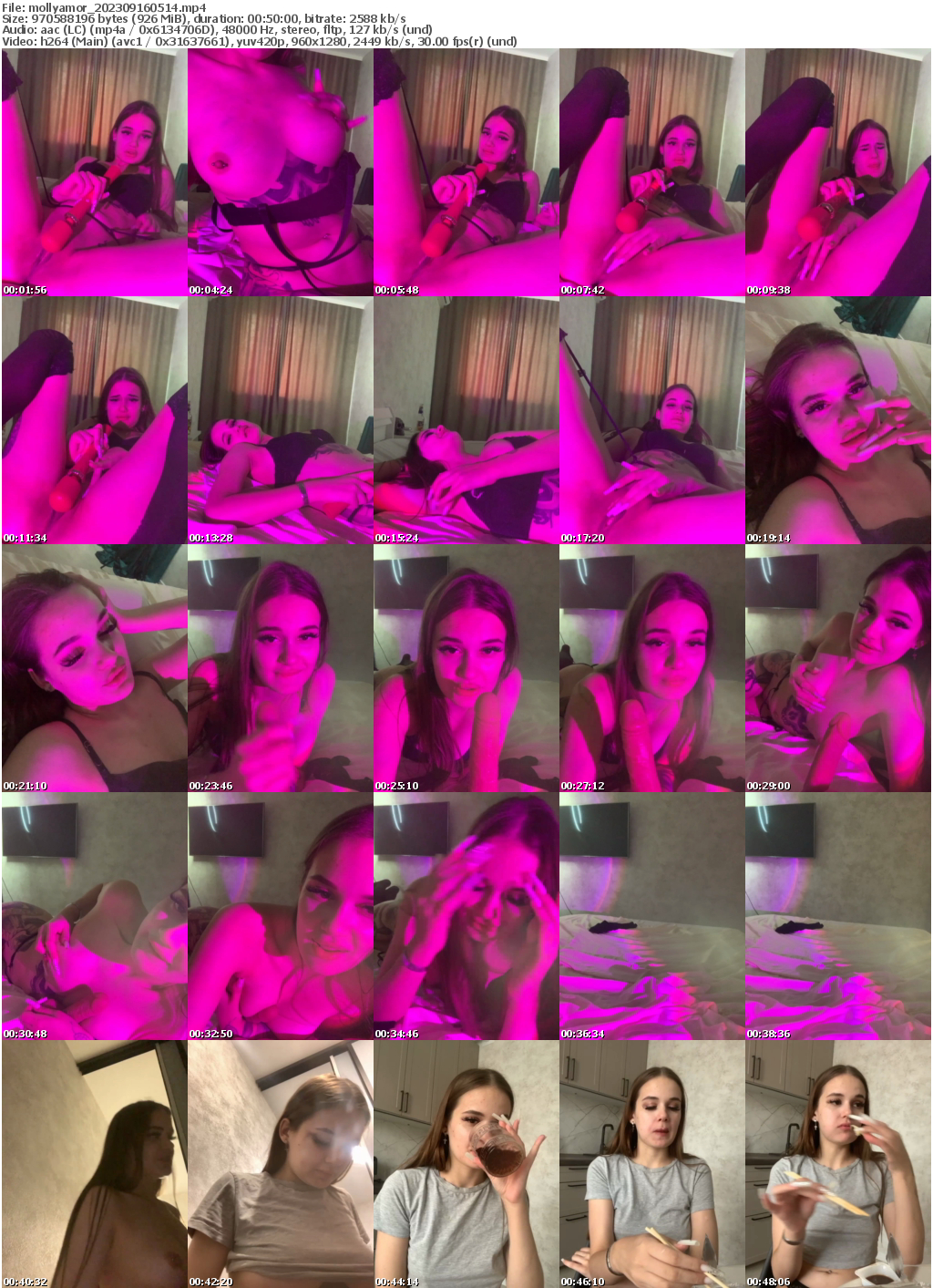 Preview thumb from mollyamor on 2023-09-16 @ bongacams