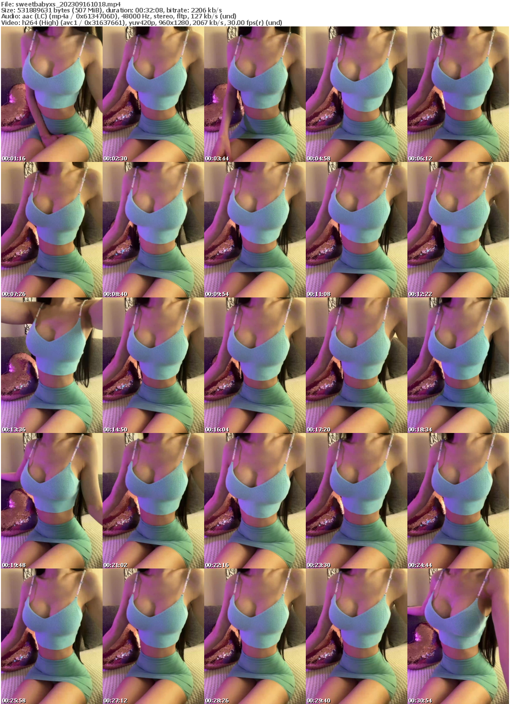 Preview thumb from sweetbabyxs on 2023-09-16 @ bongacams