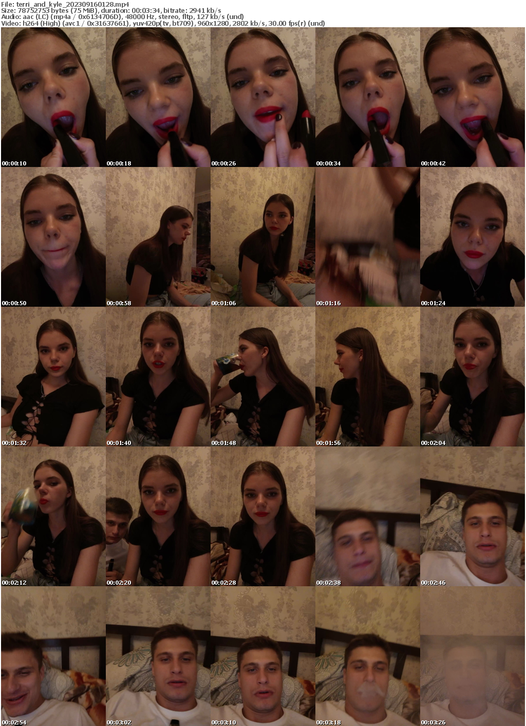 Preview thumb from terri_and_kyle on 2023-09-16 @ bongacams