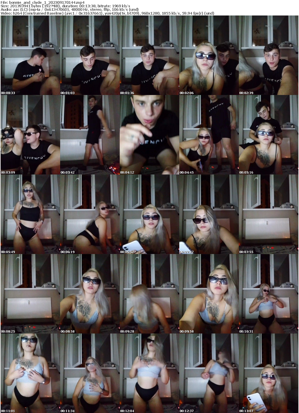 Preview thumb from bonnie_and_clyde_1 on 2023-09-17 @ bongacams