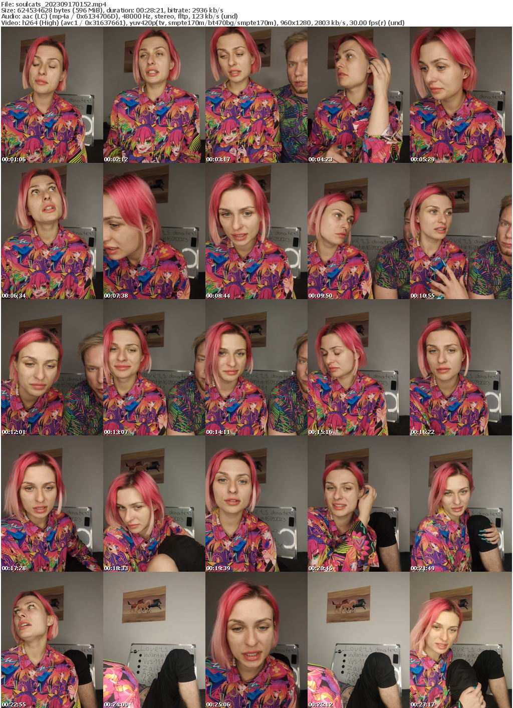 Preview thumb from soulcats on 2023-09-17 @ bongacams