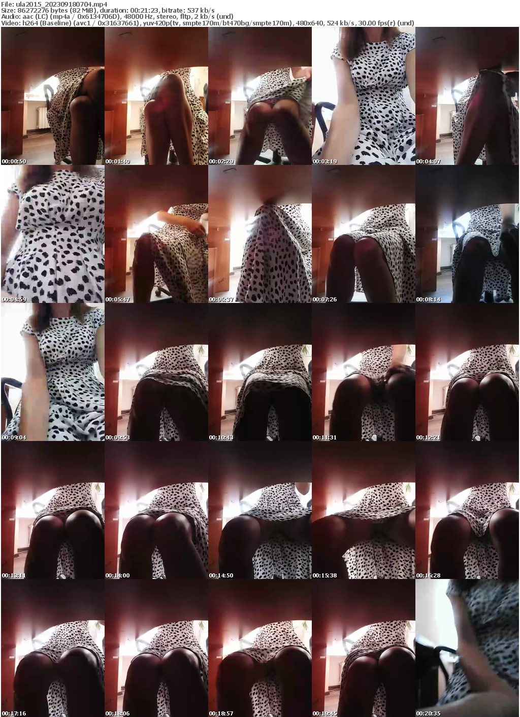 Preview thumb from ula2015 on 2023-09-18 @ bongacams