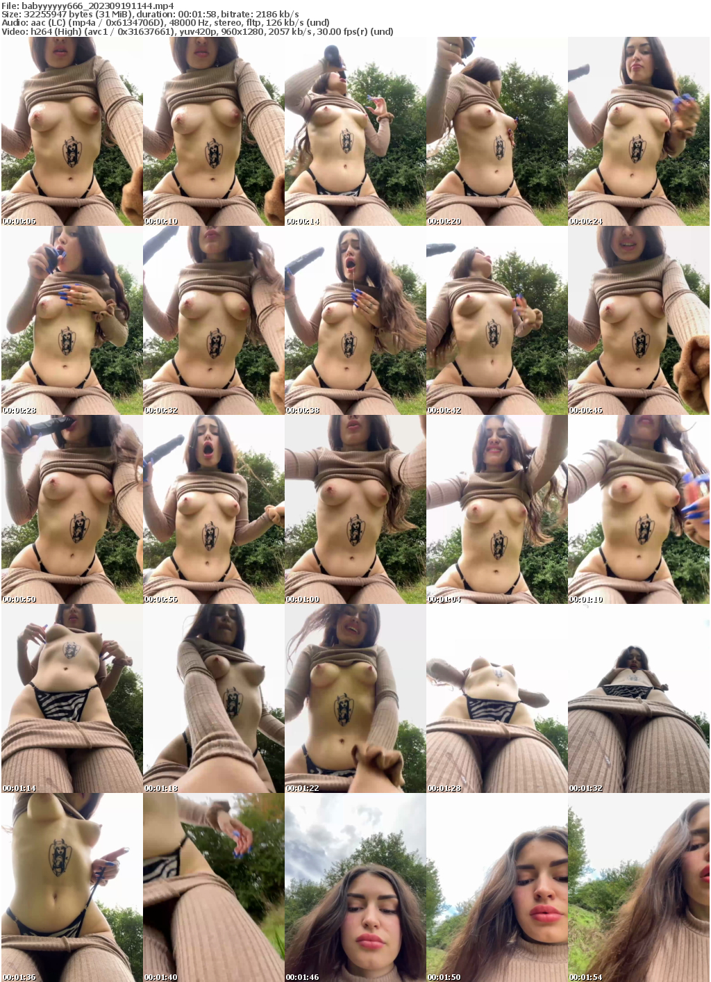 Preview thumb from babyyyyyy666 on 2023-09-19 @ bongacams