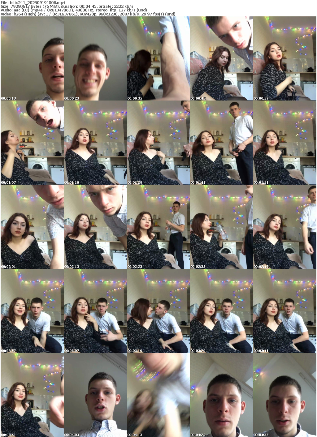 Preview thumb from felix241 on 2023-09-19 @ bongacams