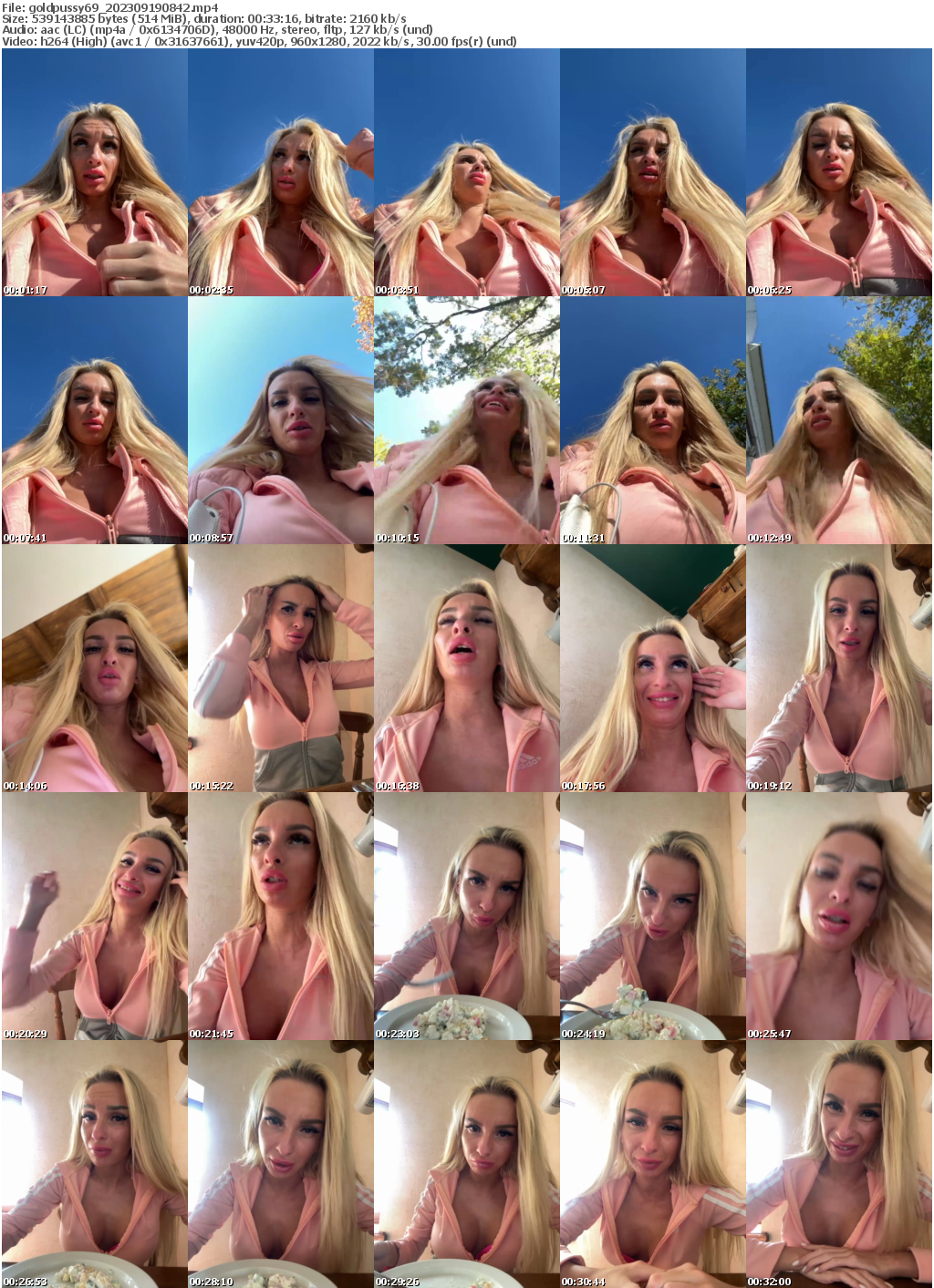 Preview thumb from goldpussy69 on 2023-09-19 @ bongacams