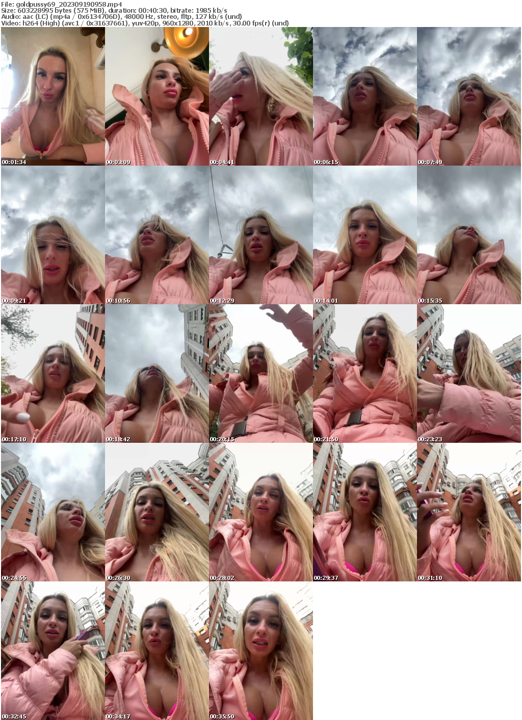 Preview thumb from goldpussy69 on 2023-09-19 @ bongacams