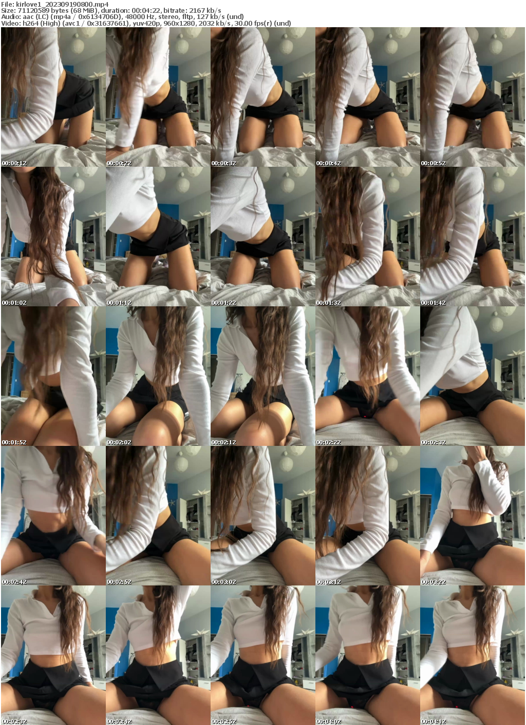 Preview thumb from kirlove1 on 2023-09-19 @ bongacams