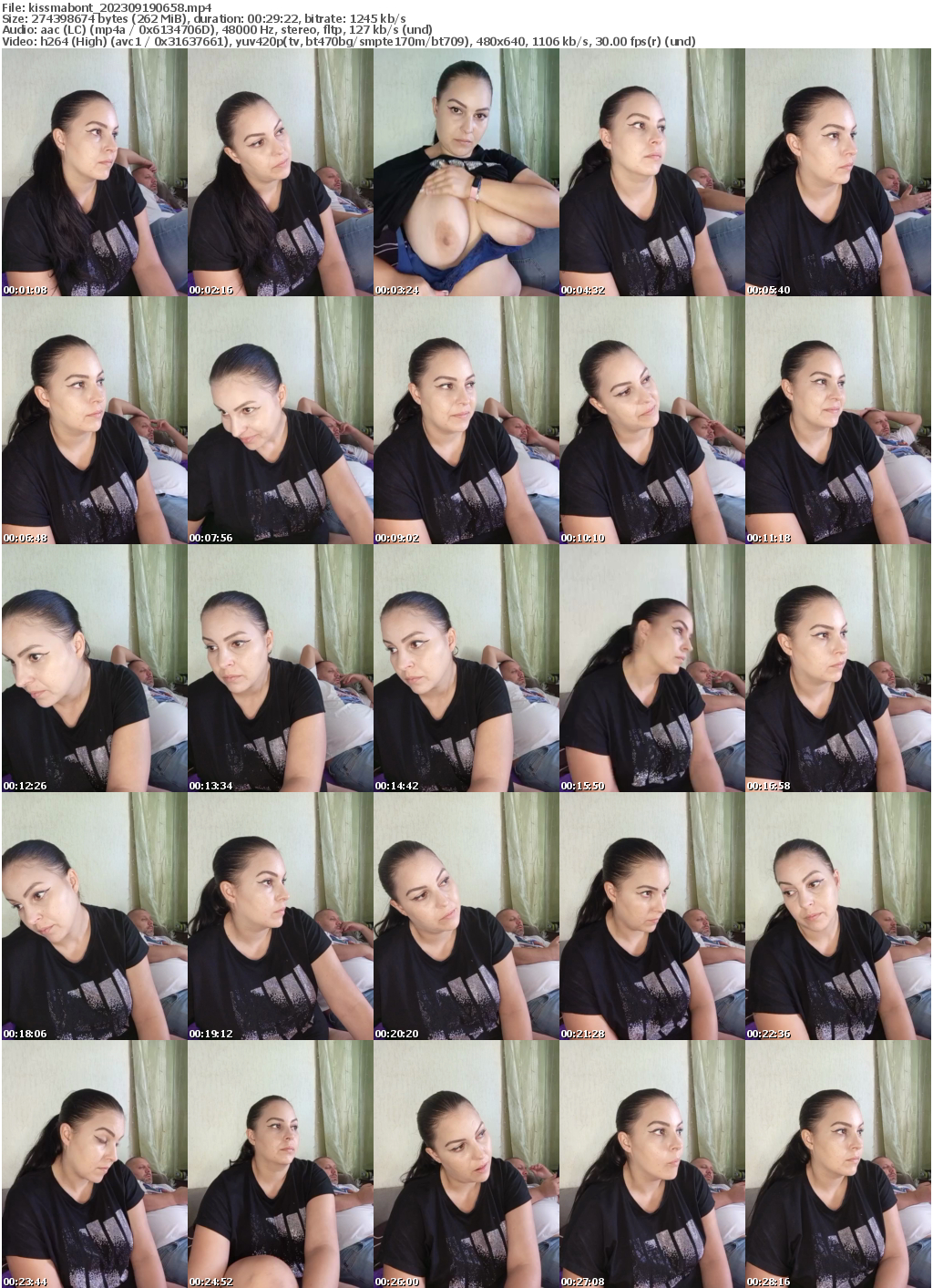 Preview thumb from kissmabont on 2023-09-19 @ bongacams