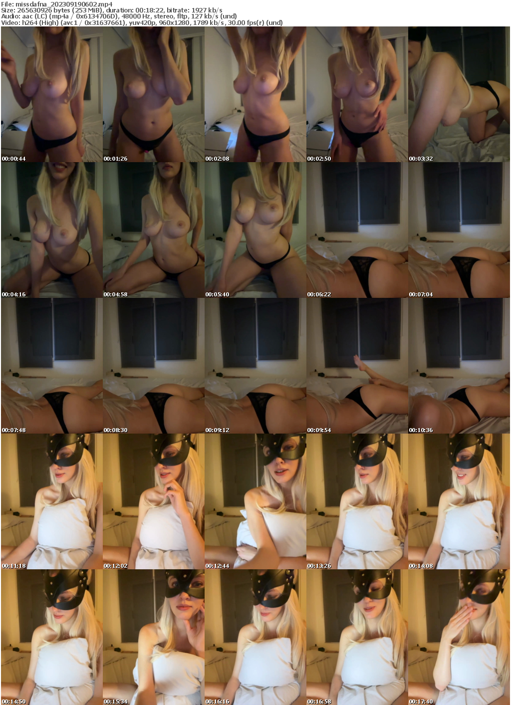 Preview thumb from missdafna on 2023-09-19 @ bongacams