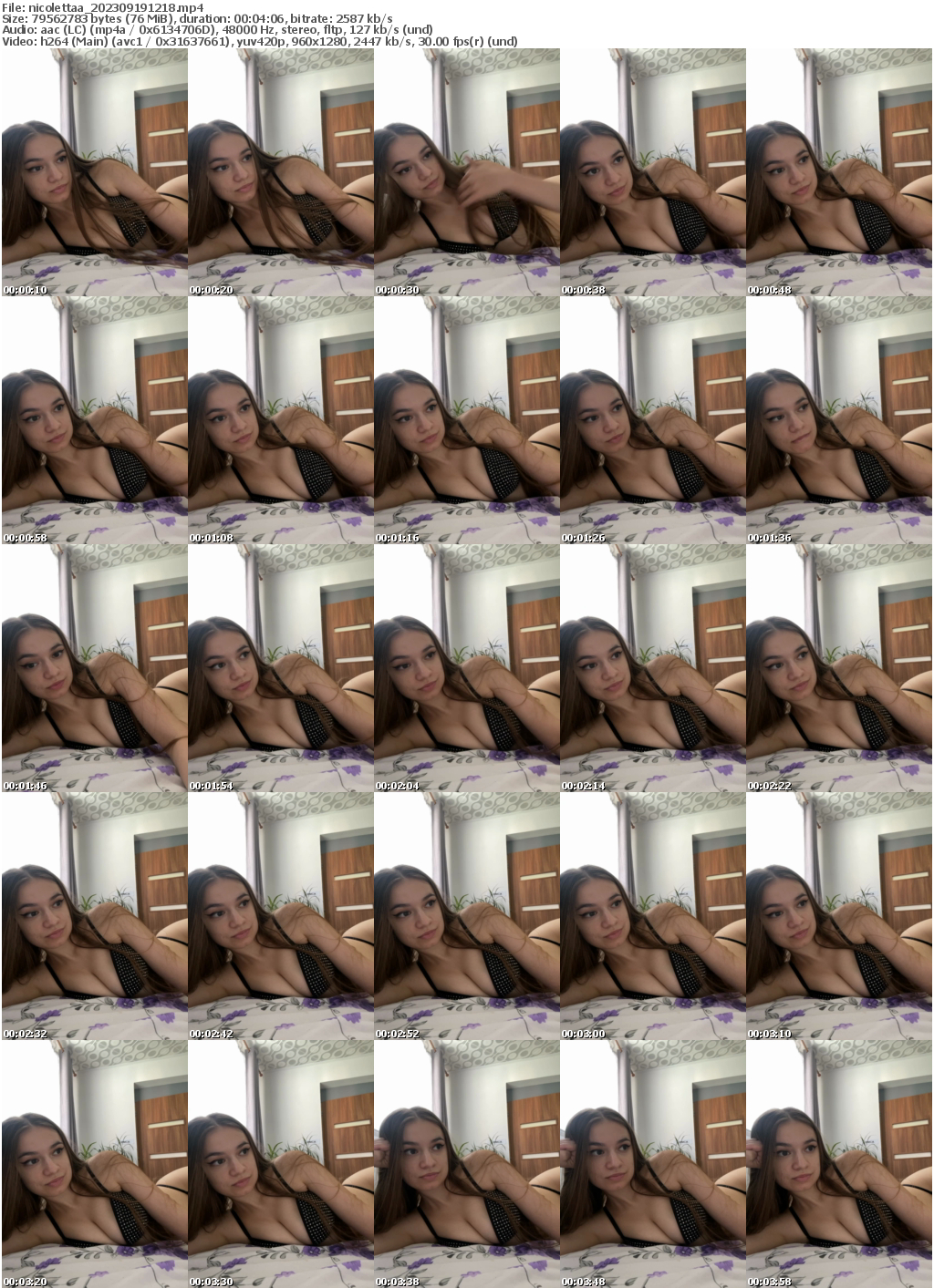 Preview thumb from nicolettaa on 2023-09-19 @ bongacams