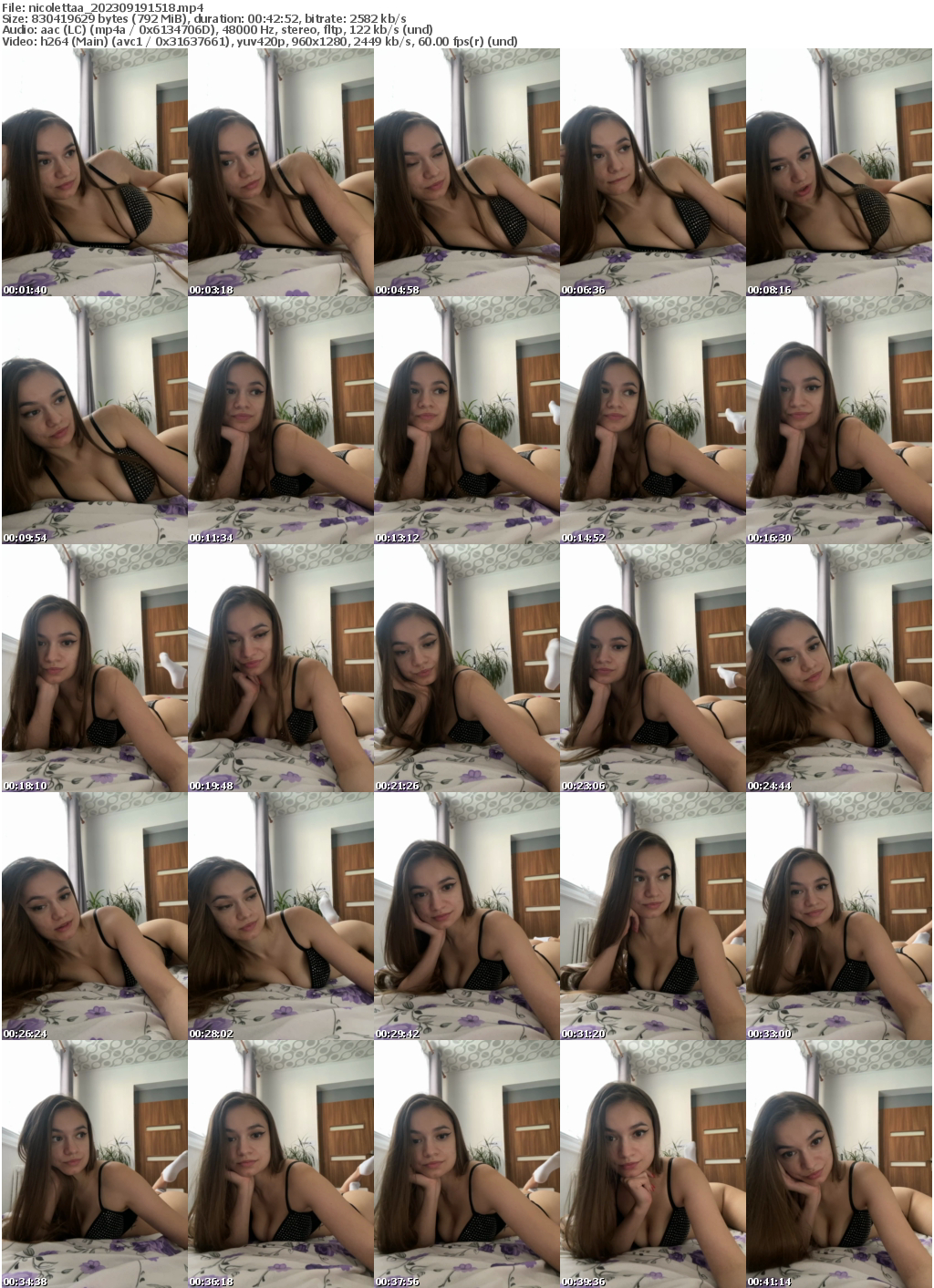 Preview thumb from nicolettaa on 2023-09-19 @ bongacams