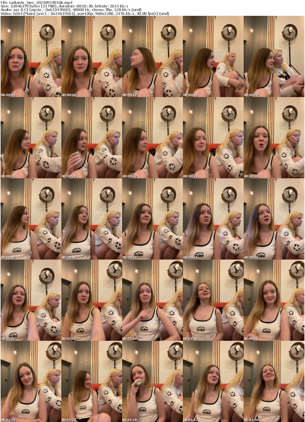 Preview thumb from radiants_two on 2023-09-19 @ bongacams