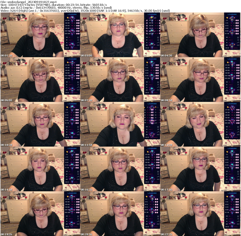 Preview thumb from smileofangel on 2023-09-19 @ bongacams