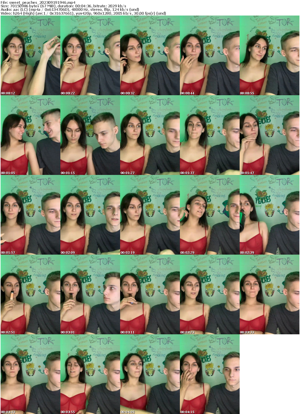 Preview thumb from sweet_peaches on 2023-09-19 @ bongacams