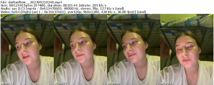 Preview thumb from darkwillow_ on 2023-09-21 @ bongacams