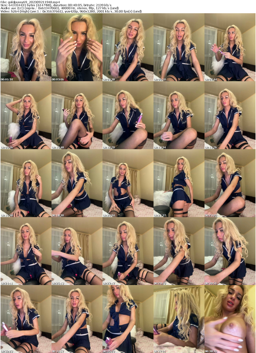 Preview thumb from goldpussy69 on 2023-09-21 @ bongacams