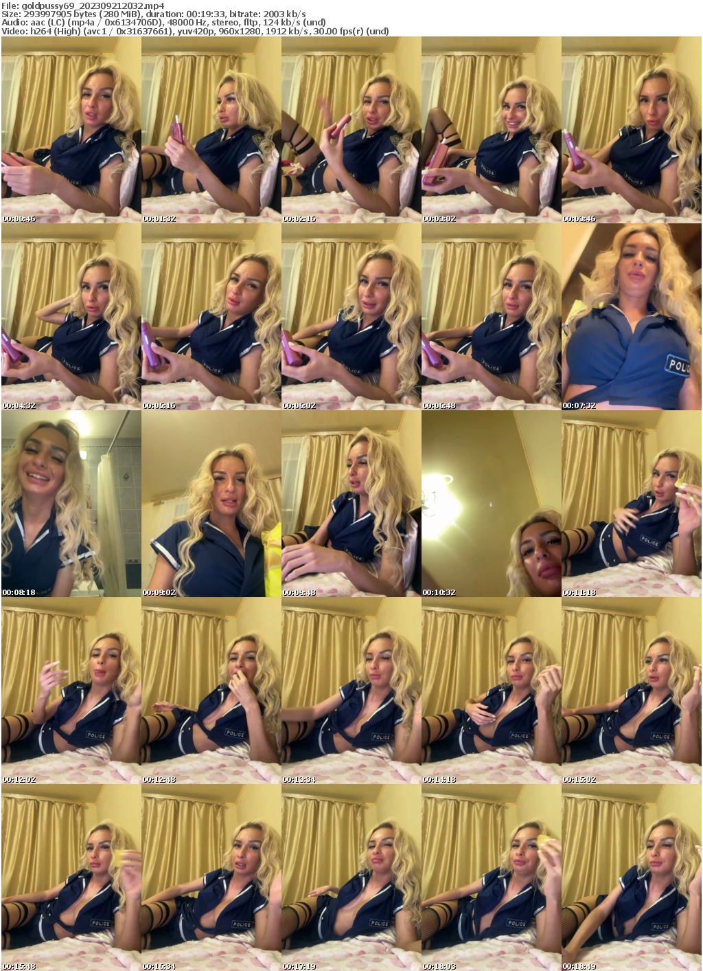 Preview thumb from goldpussy69 on 2023-09-21 @ bongacams