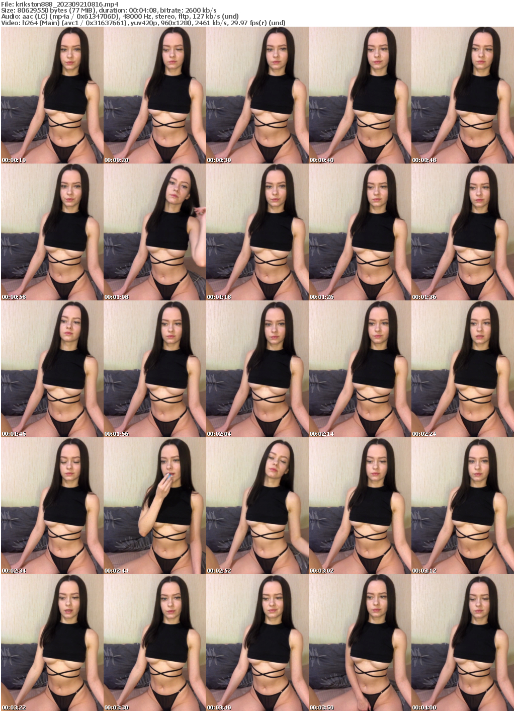 Preview thumb from krikston888 on 2023-09-21 @ bongacams