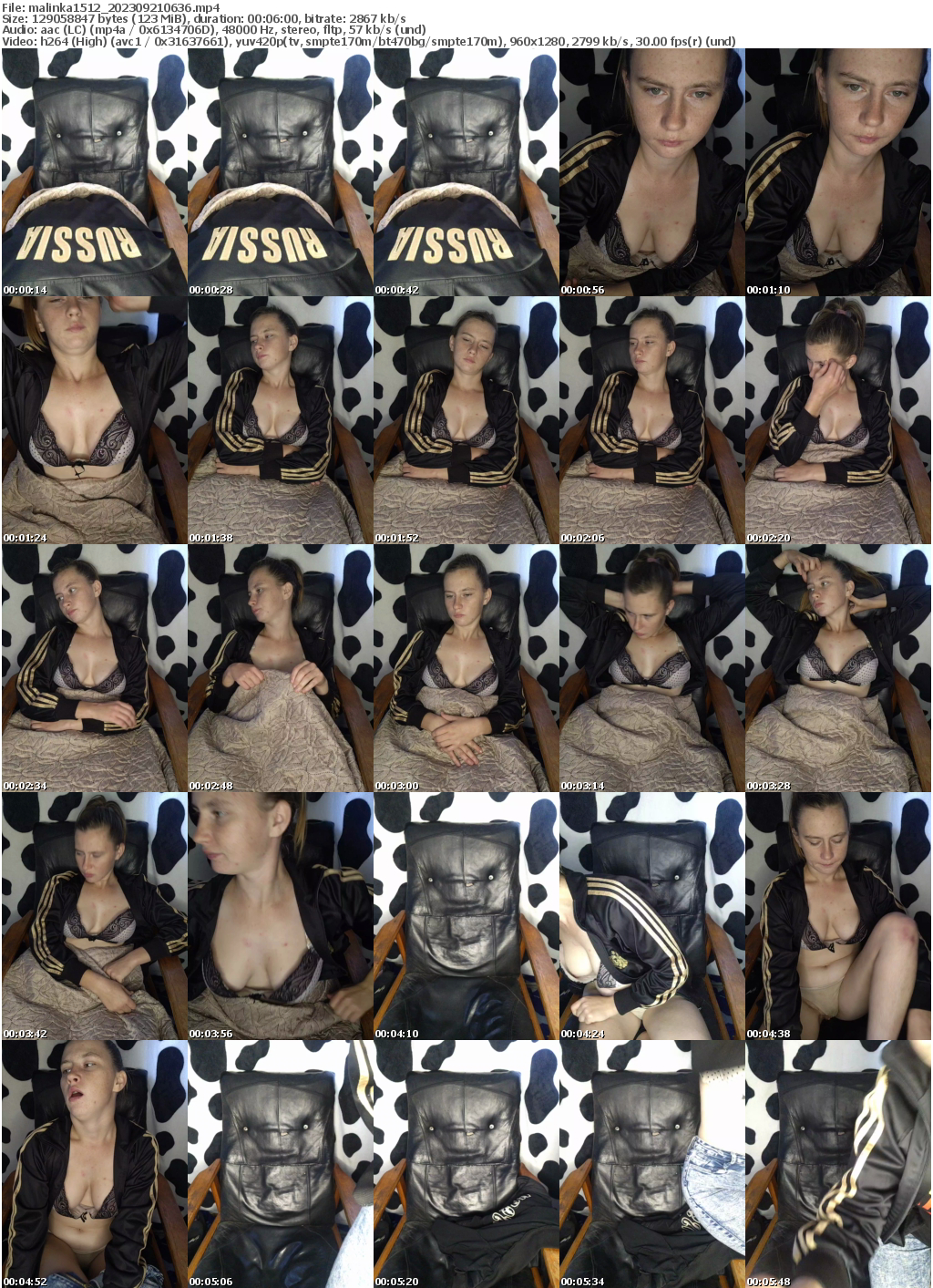 Preview thumb from malinka1512 on 2023-09-21 @ bongacams